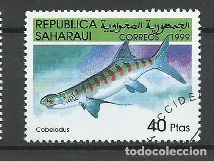 Sellos: SELLO DE REPUBLICA SAHARAUI - N&ordm; 5 - LINDO - BUEN PRECIO - FOTO
