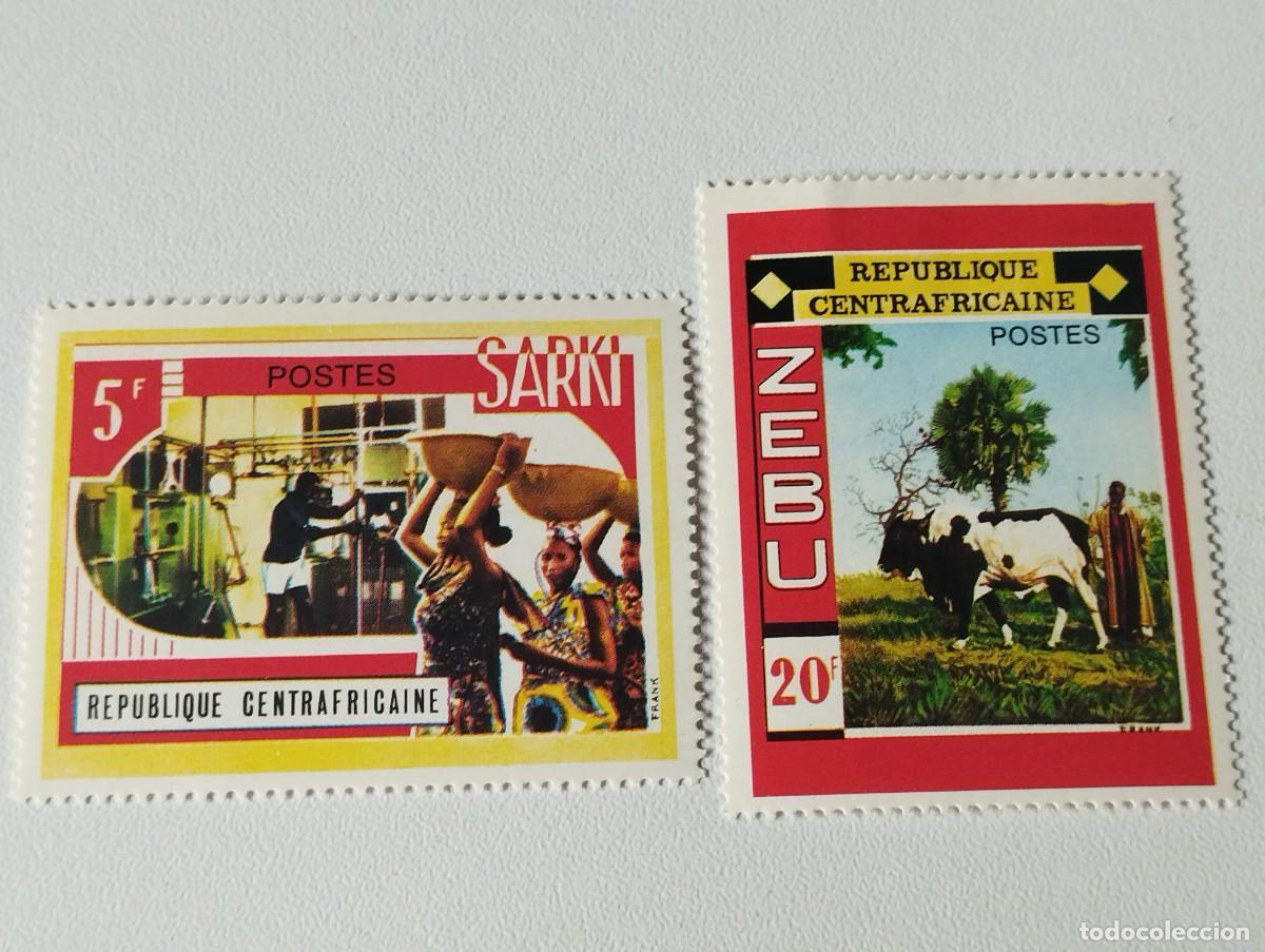 Timbres: SELLOS REPUBLICA CENTROAFRICANA