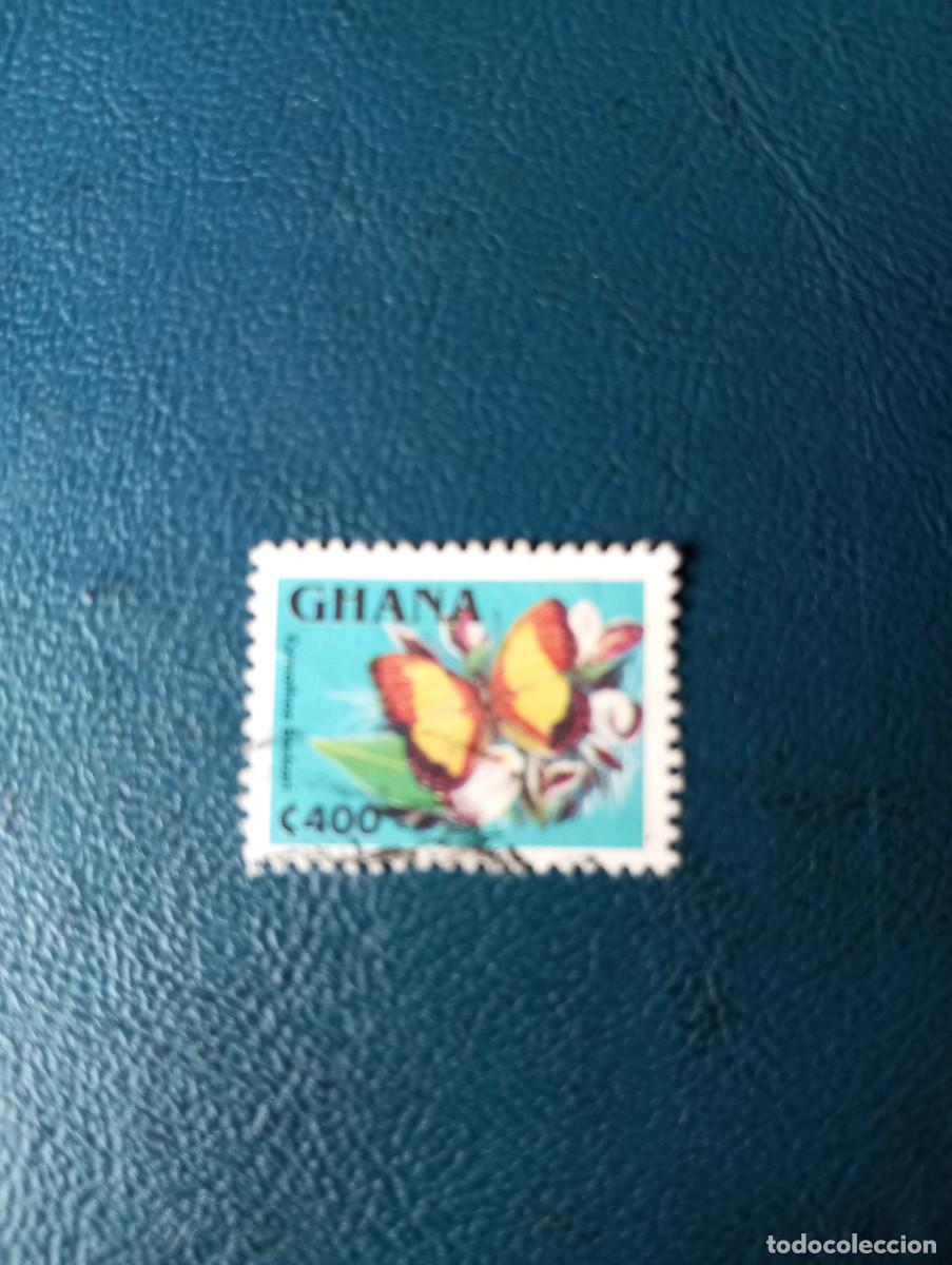 Francobolli: GHANA, FAUNA, MARIPOSAS