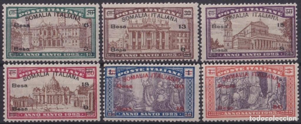 Briefmarken: F-EX49186 SOMALIA ITALY COLONY MLH 1925 ANNO SANTO.