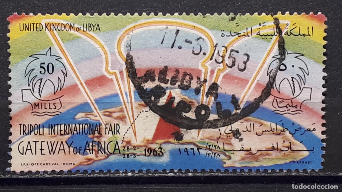 Sellos: LIBIA. A&Ntilde;O 1953. &deg;. YVERT 221 - Foto 1