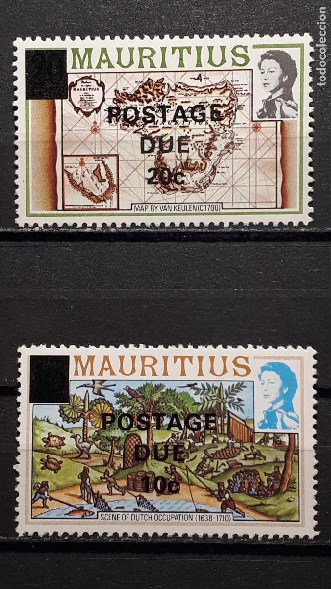 Sellos: MAURICIO. A&Ntilde;O 1978. **. Con sobrecarga - Foto 1