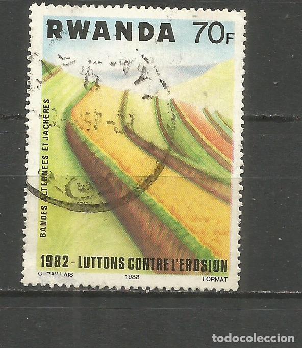 Sellos: RWANDA YVERT NUM. 1108 USADO - Foto 1