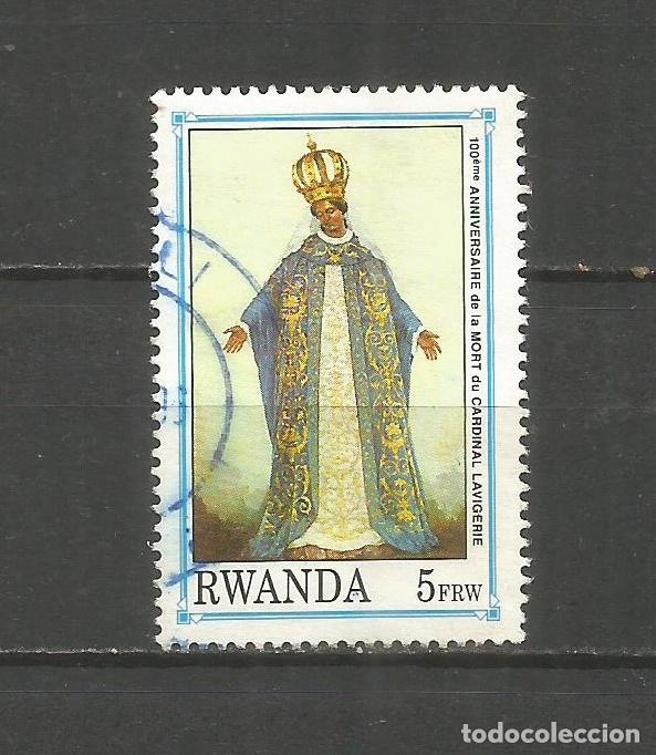 Sellos: RWANDA YVERT NUM. 1320 USADO - Foto 1