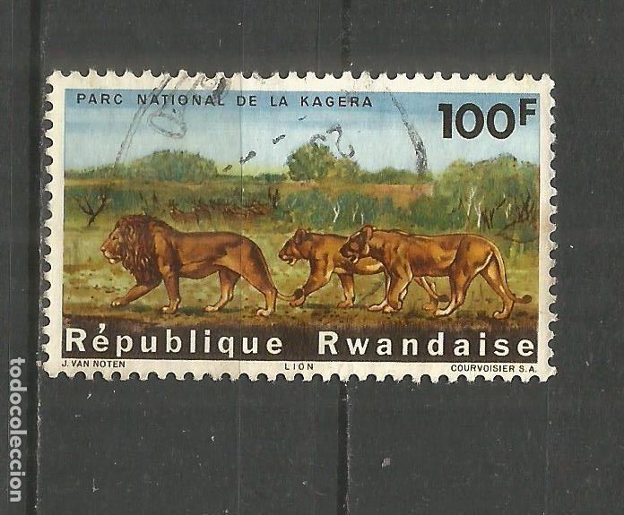 Sellos: RWANDA YVERT NUM. 107 USADO - Foto 1