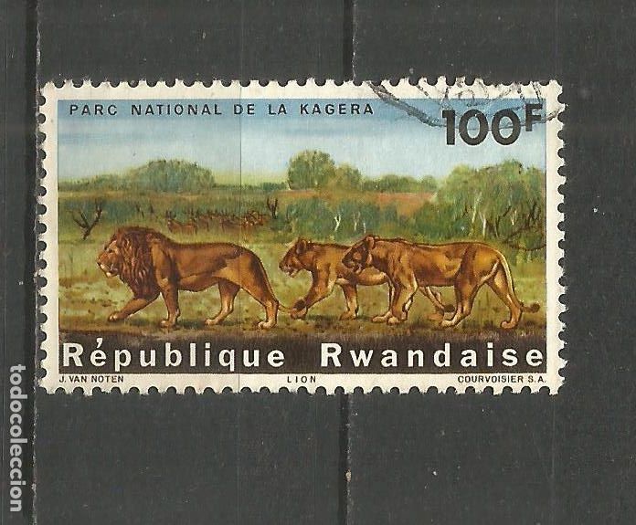 Sellos: RWANDA YVERT NUM. 107 USADO - Foto 1
