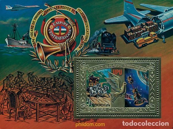 Timbres: 58049 MNH CENTROAFRICANA 1978 100 A&Ntilde;OS DE PROGRESO EN LAS TELECOMUNICACIONES