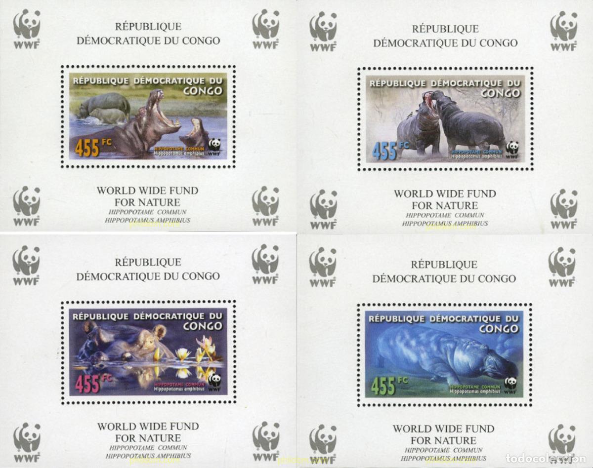 Briefmarken: 200819 MNH CONGO. Rep&uacute;blica democr&aacute;tica 2006 WWF