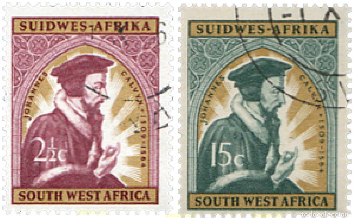 Selos: 259149 MNH SUR OESTE AFRICANO 1964 400 ANIVERSARIO DE JOHANN CALVIN