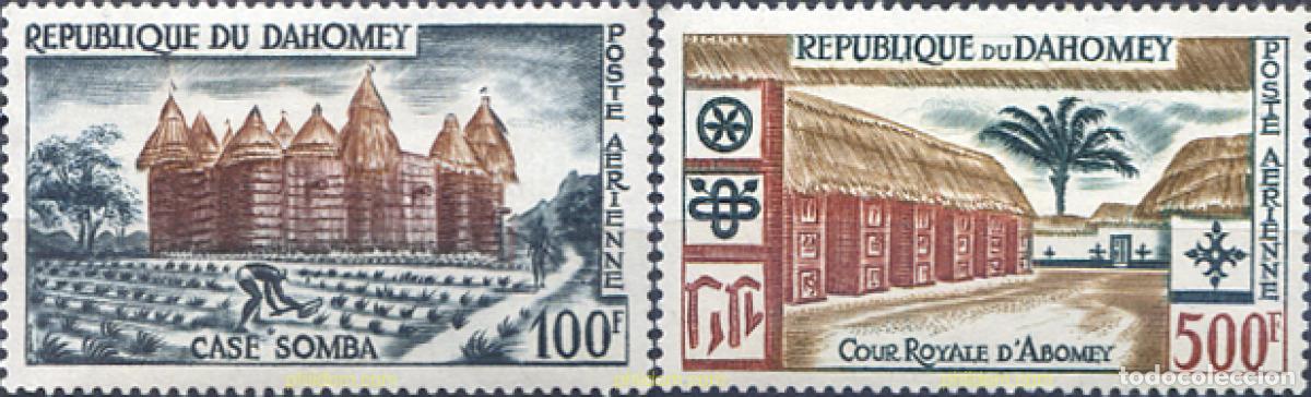 Sellos: 269052 MNH DAHOMEY 1960 EDIFICIOS - Foto 1