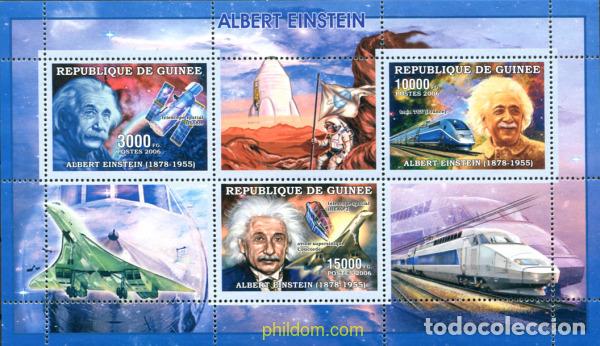 Sellos: 312704 MNH GUINEA 2006 ALBERT EINSTEIN - Foto 1