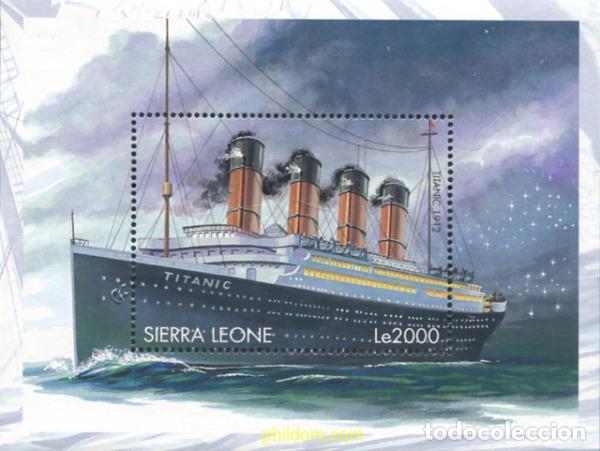 Stamps: 318273 MNH SIERRA LEONA 2012 EL TITANIC