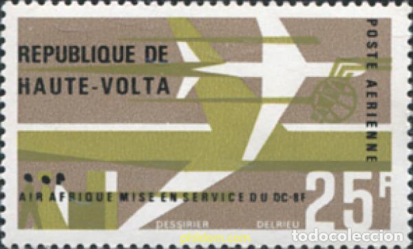 Timbres: 370445 MNH ALTO VOLTA 1966 AIR AFRICA