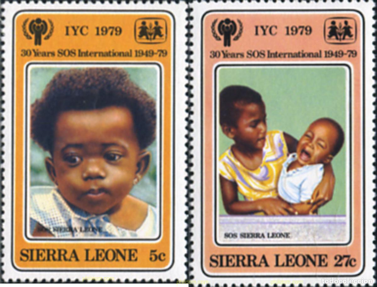Briefmarken: 719540 MNH SIERRA LEONA 1979 A&Ntilde;O INTERNACIONAL DEL NI&Ntilde;O