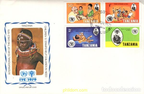 Briefmarken: 731638 MNH TANZANIA 1979 A&Ntilde;O INTERNACIONAL DEL NI&Ntilde;O