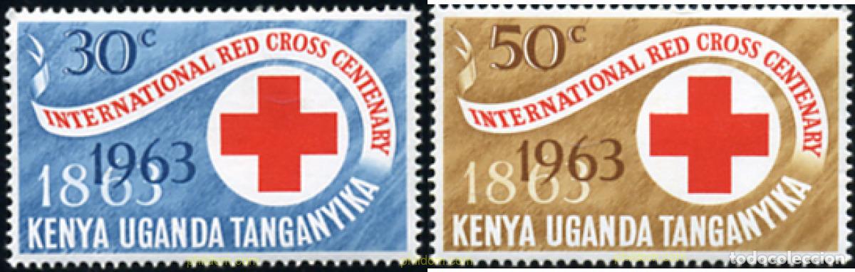 Stamps: 336878 MNH ESTE AFRICANO 1963 CRUZ ROJA