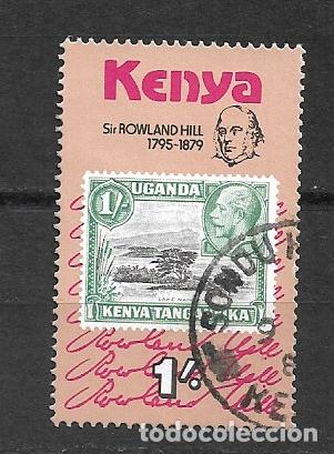 Stamps: ROWLAND HILL, creador del sello. Kenya- sello a&ntilde;o 1979