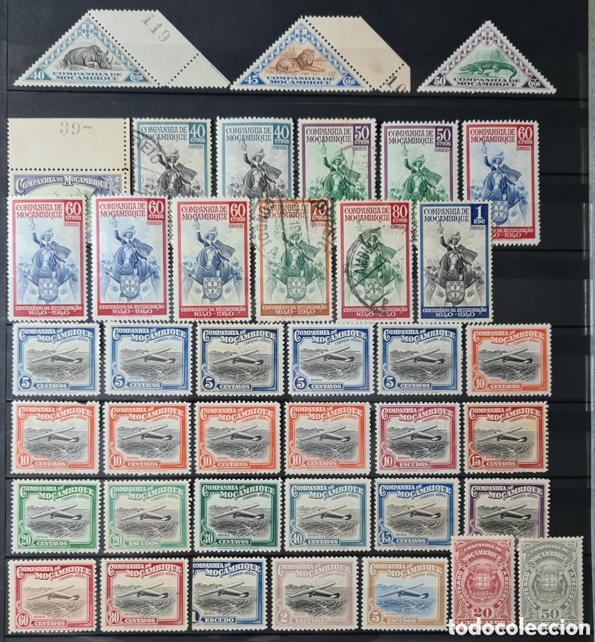 Stamps: Sellos de la Compa&ntilde;&iacute;a de Mozambique