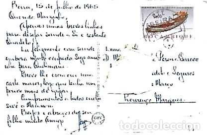 Timbres: Mozambique & Marcofilia, Beira, Hotel Embaixador, Louren&ccedil;o Marques 1965.(15)