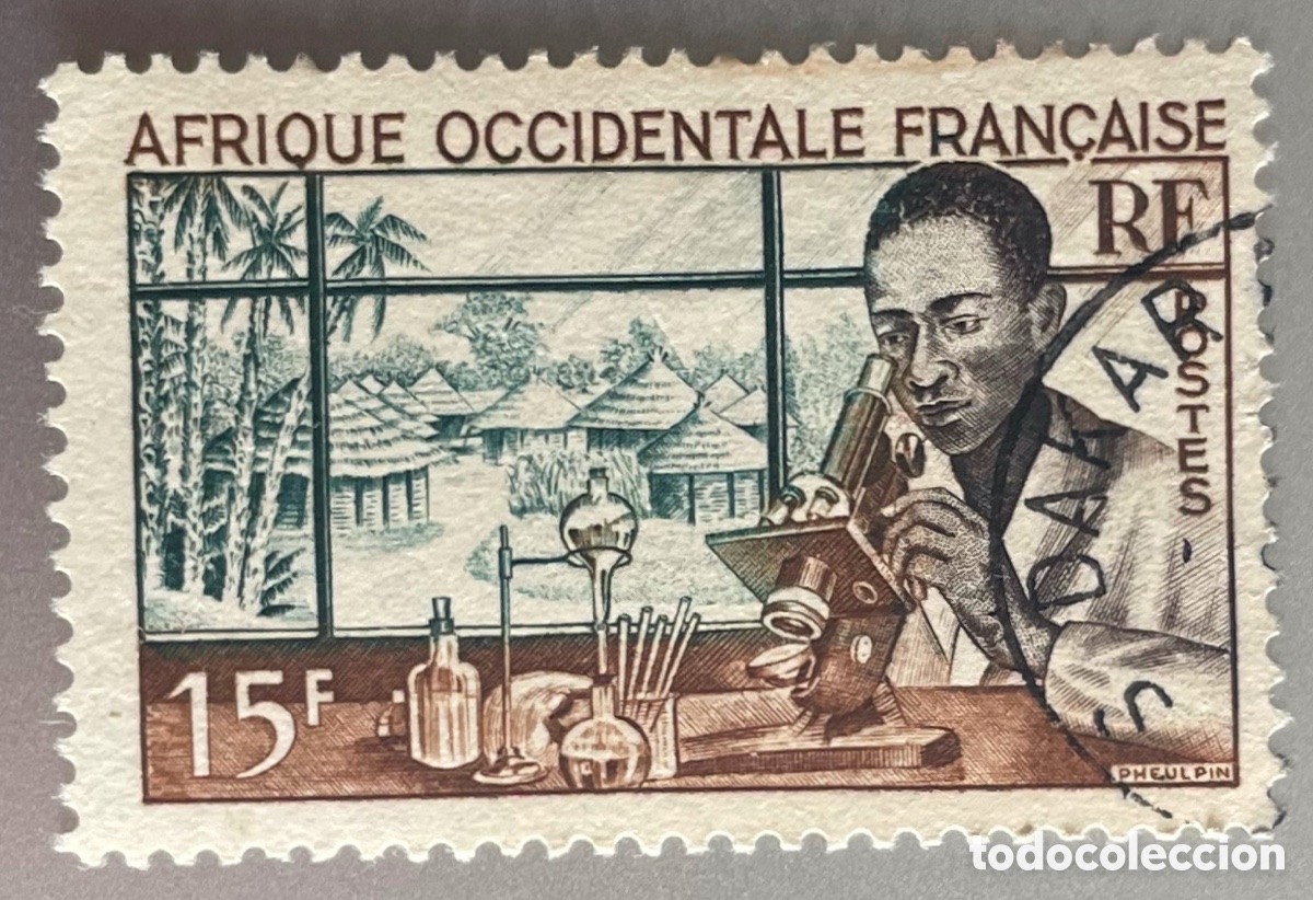 Briefmarken: &Aacute;frica occidental francesa. Investigaci&oacute;n. 1953
