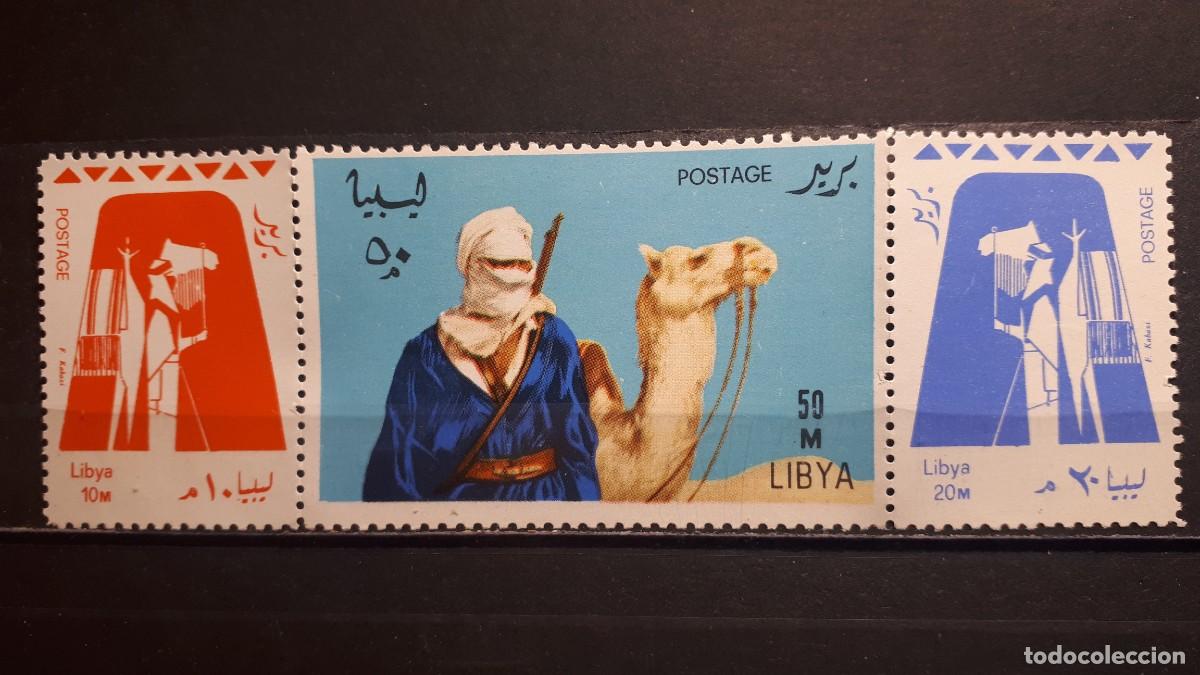 Sellos: LIBIA . A&Ntilde;O 1966. **. YVERT 290/2 - Foto 1