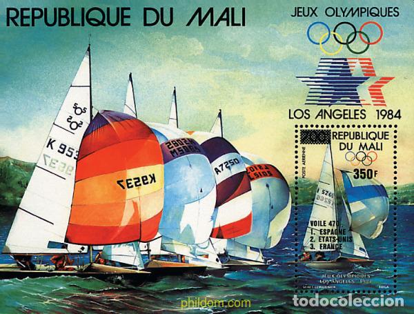 Stamps: 32019 MNH MALI 1984 23 JUEGOS OLIMPICOS VERANO LOS ANGELES 1984