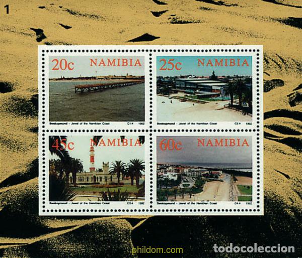 Timbres: 44744 MNH NAMIBIA 1992 CENTENARIO DE SWAKOPMUND