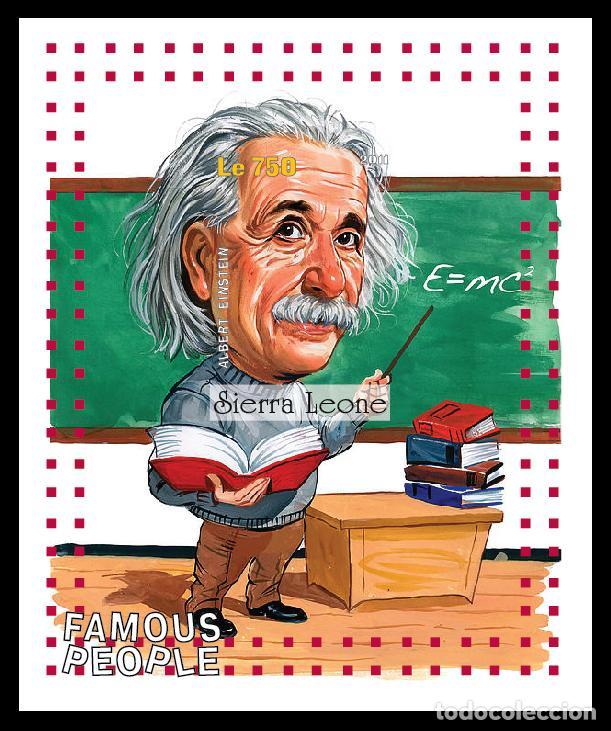 Sellos: SIERRA LEONE 2011 SHEET MNH IMPERF ALBERT EINSTEIN - Foto 1