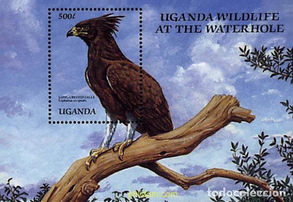 Sellos: 231473 MNH UGANDA 1989 FAUNA SALVAJE