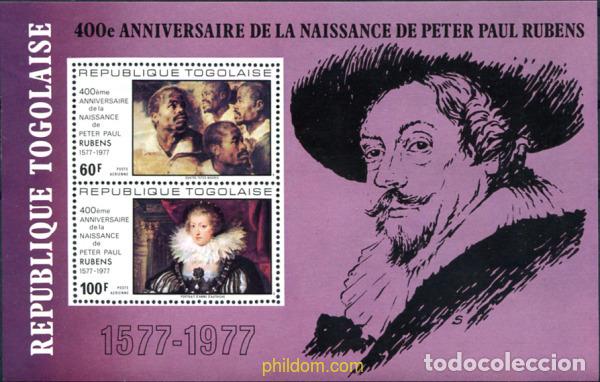 Francobolli: 297495 MNH TOGO 1977 400 ANIVERSARIO DEL NACIMIENTO DE RUBENS