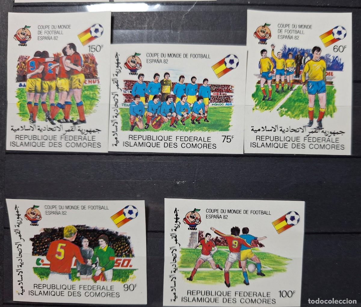 Sellos: COMORAS, 1982. SERIE COMPLETA. - Foto 1