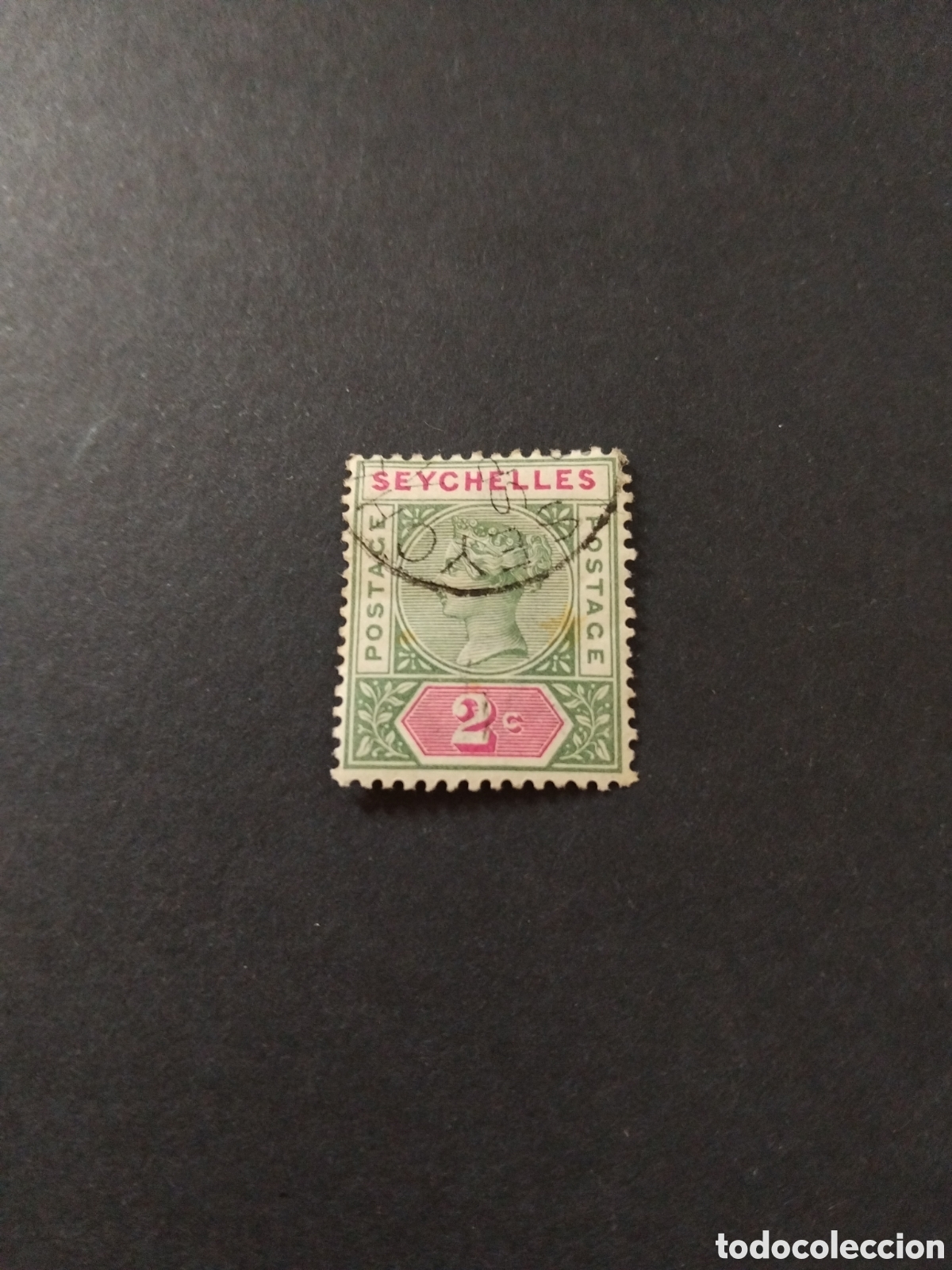 Briefmarken: Seychelles. 1890. Reina Victoria.