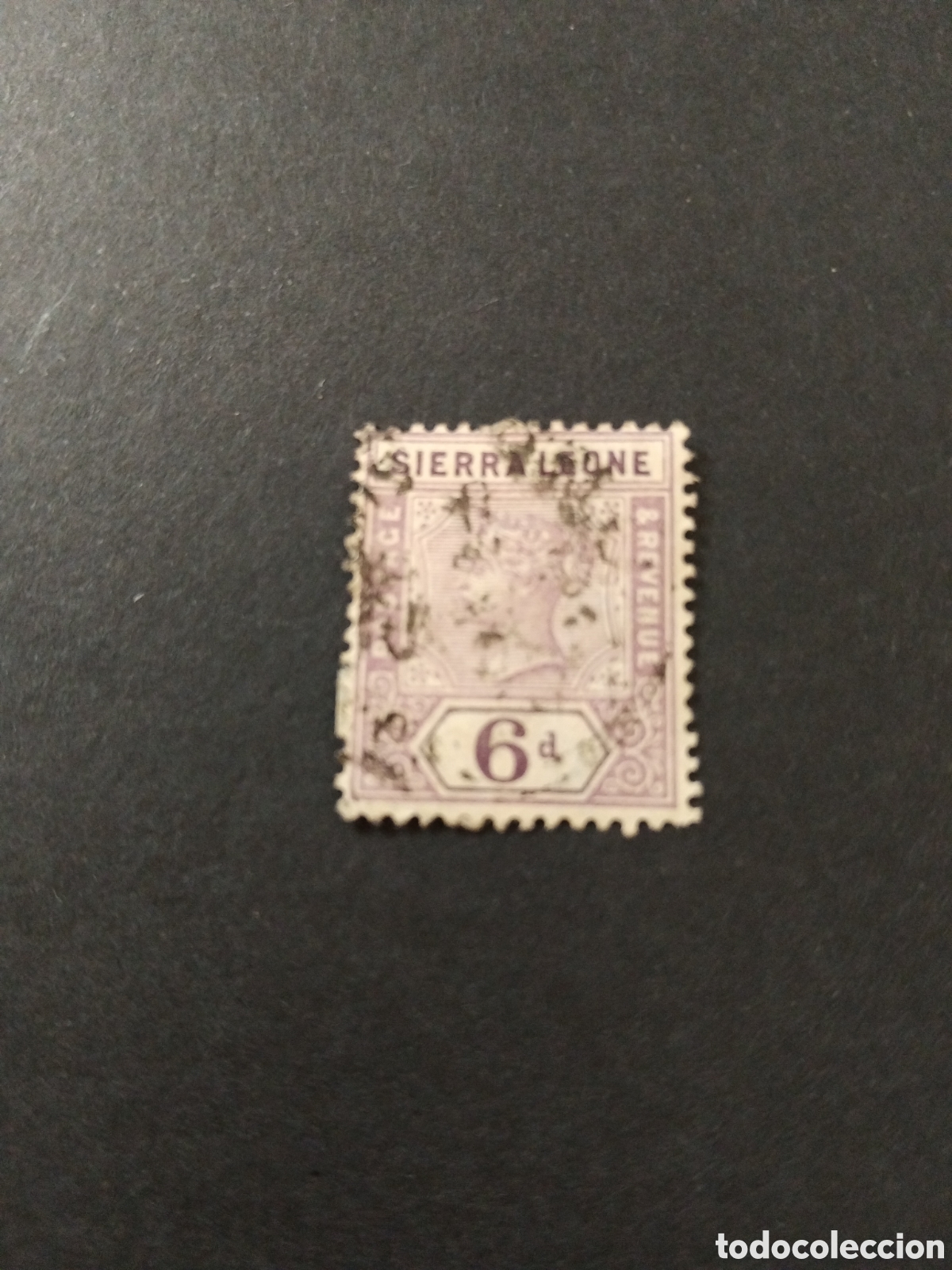 Timbres: Sierra Leona. 1896/97. Reina Victoria.