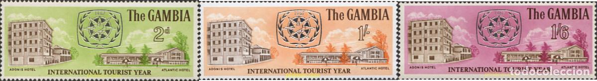 Briefmarken: 231782 MNH GAMBIA 1967 A&Ntilde;O INTERNACIONAL DEL TURISMO