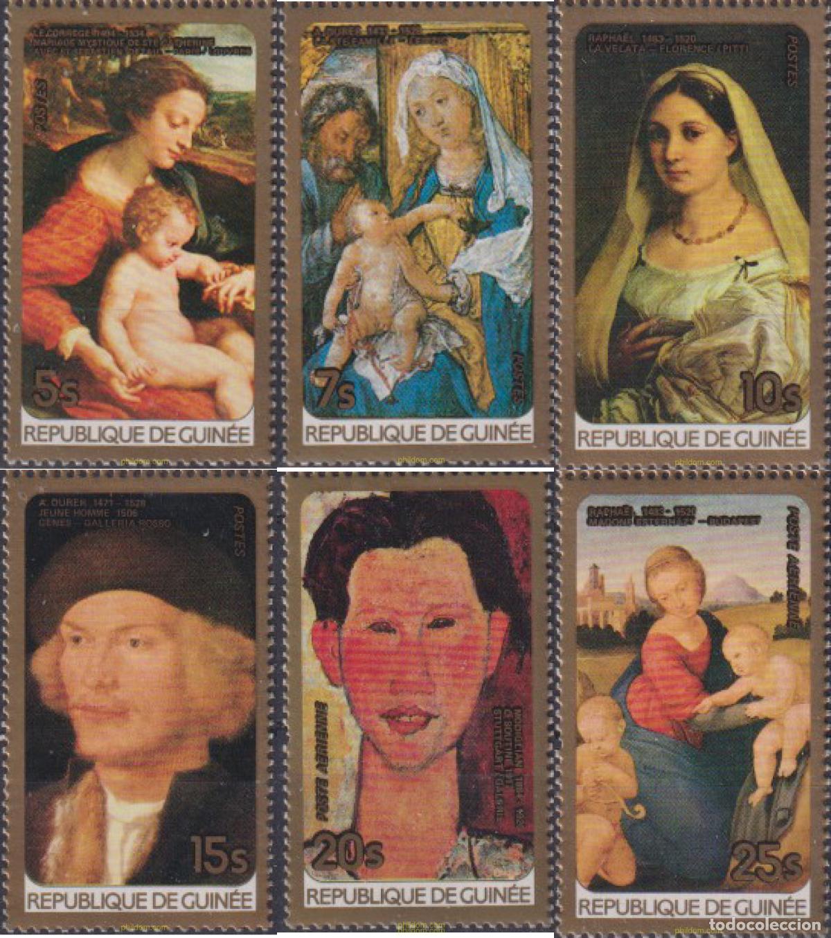 Briefmarken: 323681 MNH GUINEA 1984 PINTURA