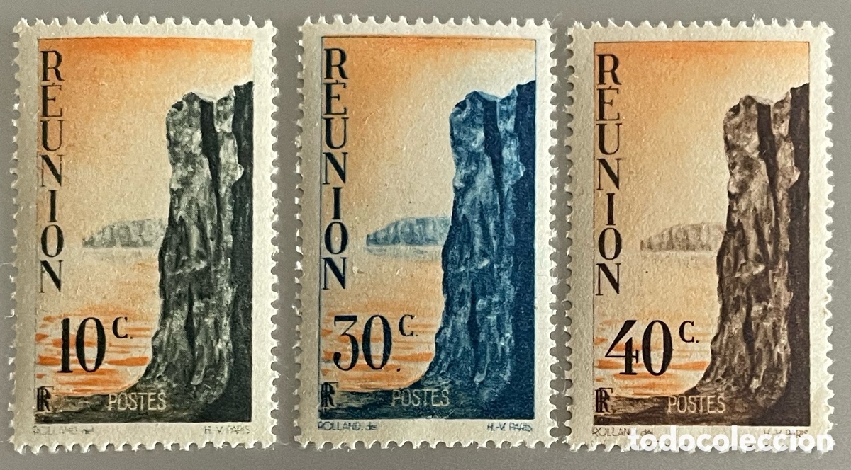 Briefmarken: Reuni&oacute;n. Turismo. 1947