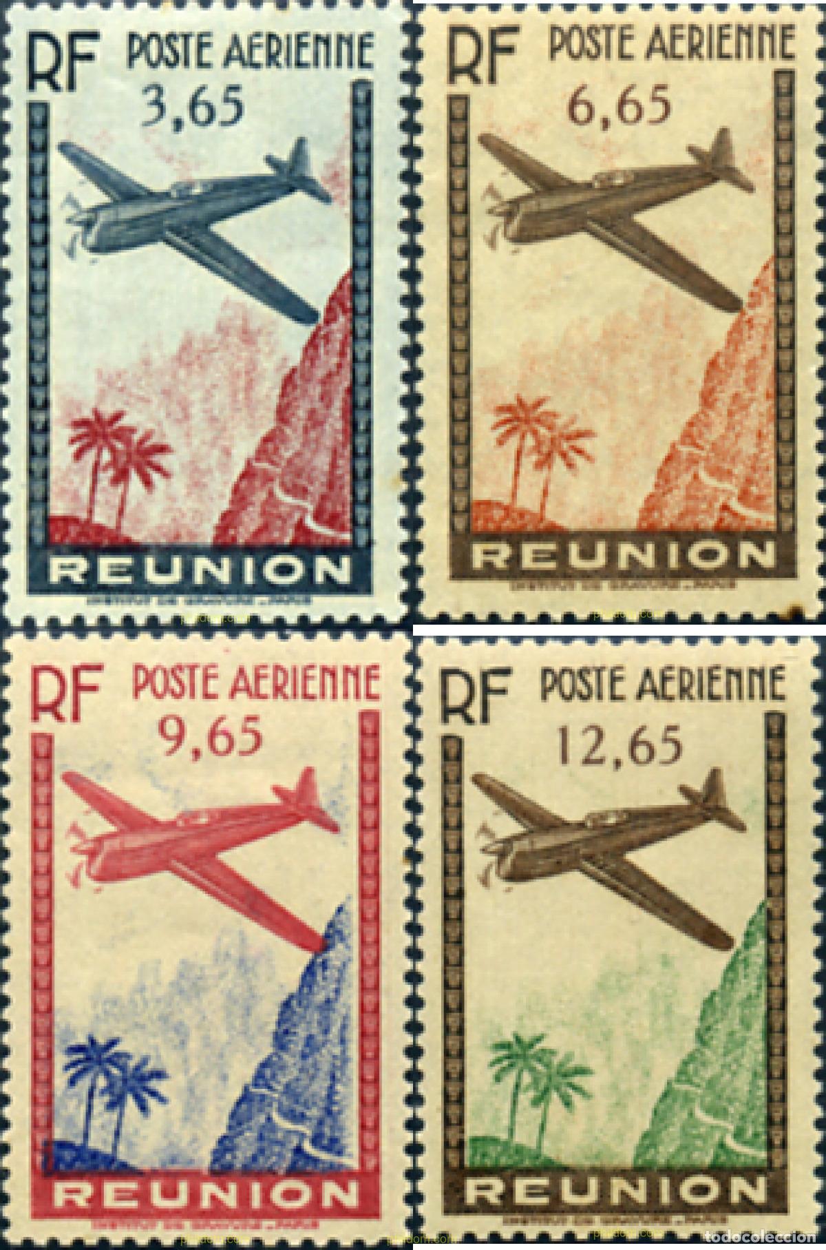 Briefmarken: 753027 HINGED REUNION 1938 AVIONES