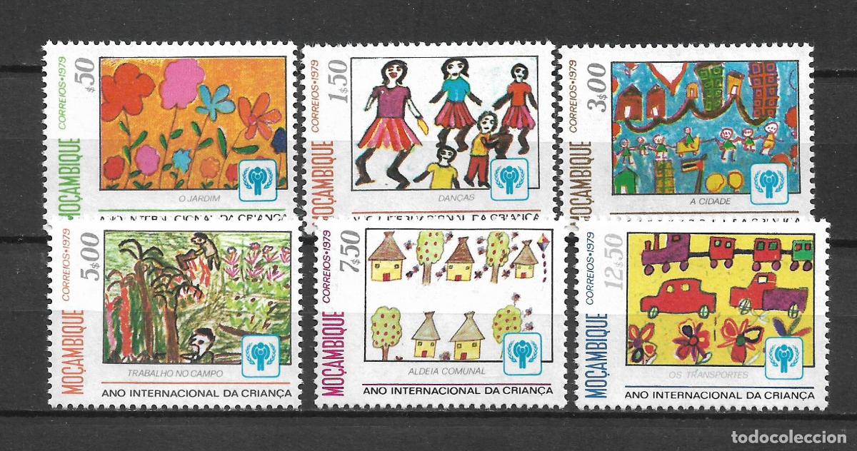 Briefmarken: mozambique 1979 a&ntilde;o internacional del ni&ntilde;o ** mnh - 33/28