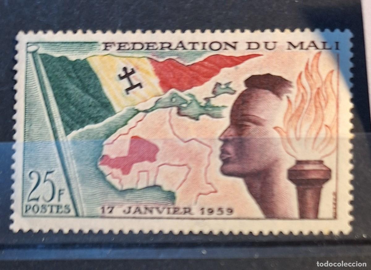 Sellos: MALI, 1959, CAT.YT.1. - Foto 1