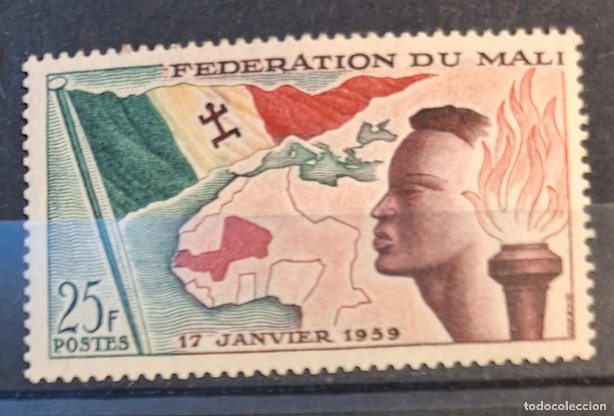 Sellos: MALI, 1959, CAT.YT.1. - Foto 1