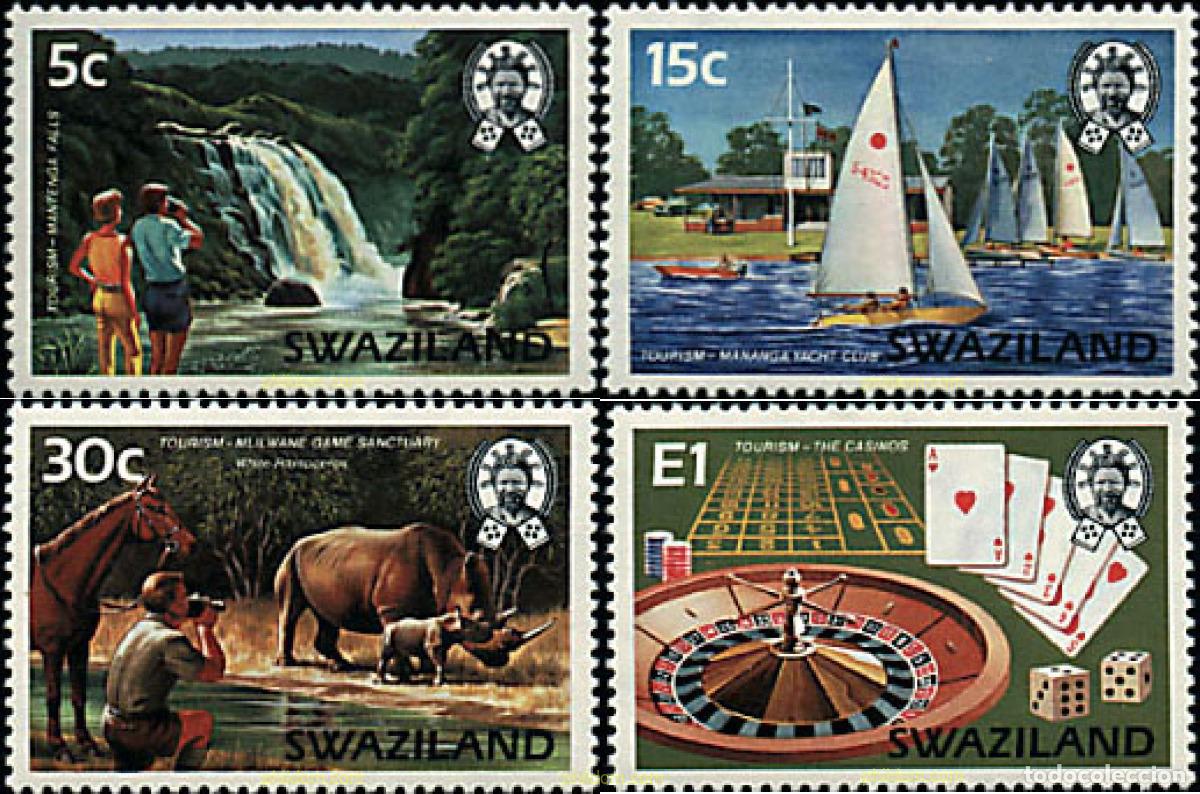 Briefmarken: 29630 MNH SWAZILANDIA 1981 TURISMO