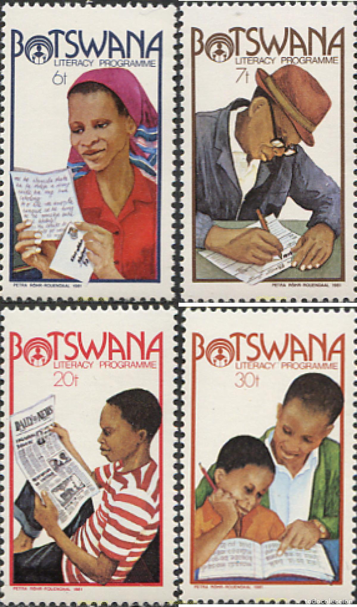 Briefmarken: 239941 MNH BOTSWANA 1981 PROGRAMA CONTRA EL ANALFABETISMO
