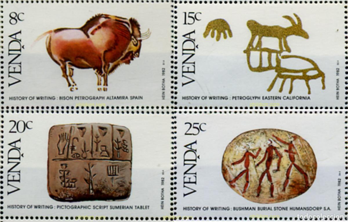 Briefmarken: 294756 MNH VENDA 1982 HISTORIA DE LA ESCRITURA