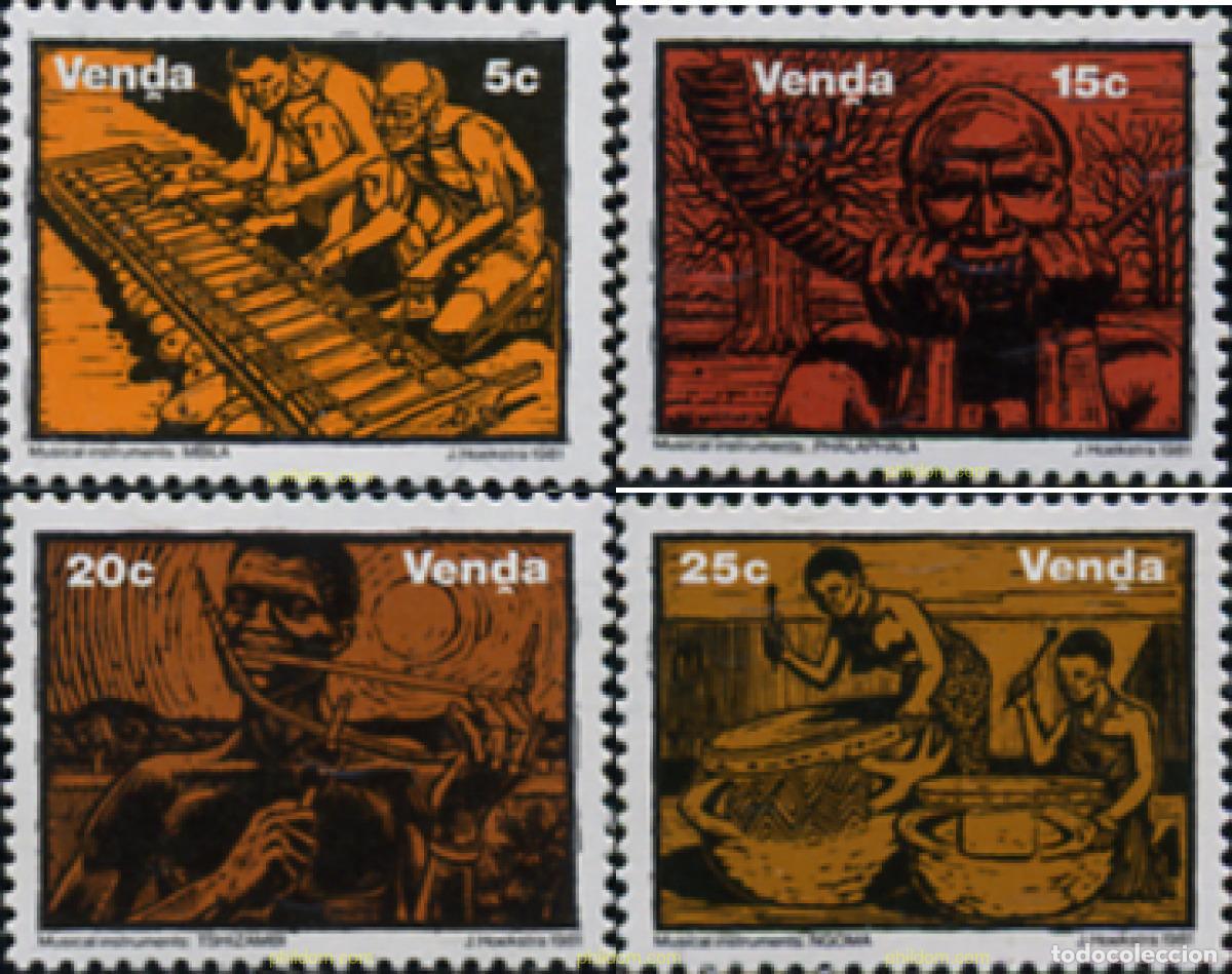 Briefmarken: 294755 MNH VENDA 1981 INSTRUMENTOS MUSICALES