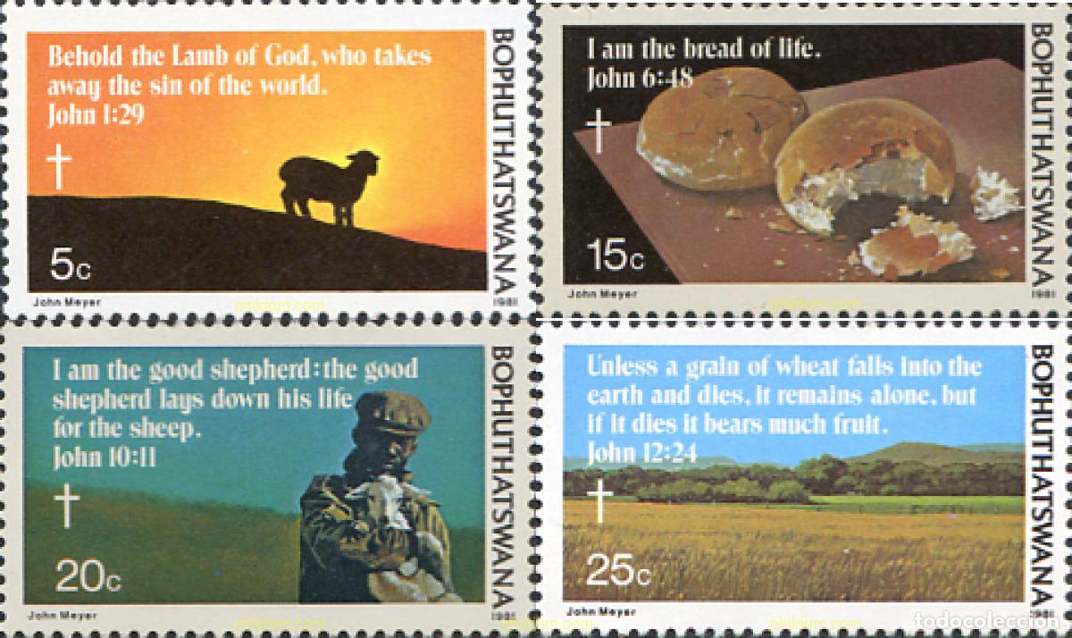 Briefmarken: 231207 MNH BOPHUTHATSWANA 1981 PASCUA