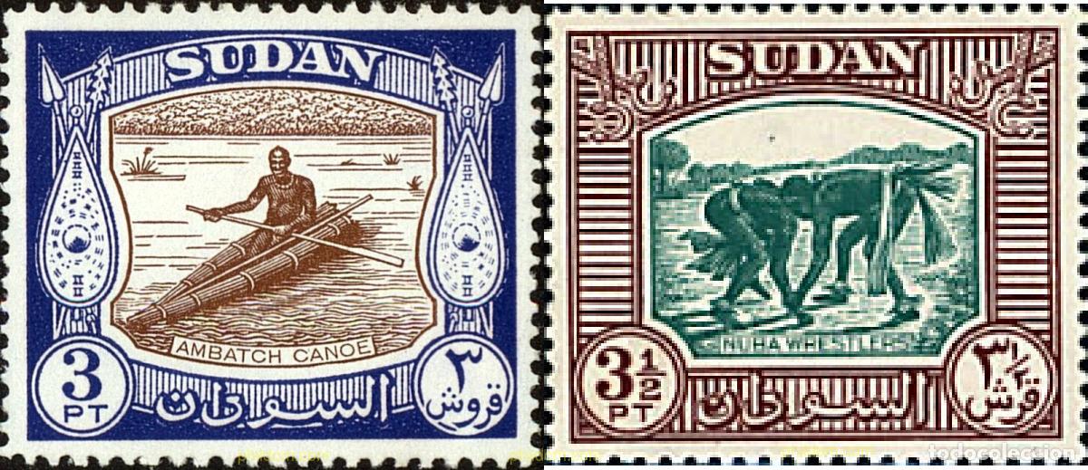 Timbres: 773674 MNH SUDAN 1951 MOTIVOS VARIOS