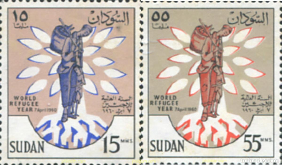 Timbres: 773685 MNH SUDAN 1960 A&Ntilde;O DEL REFUGIADO