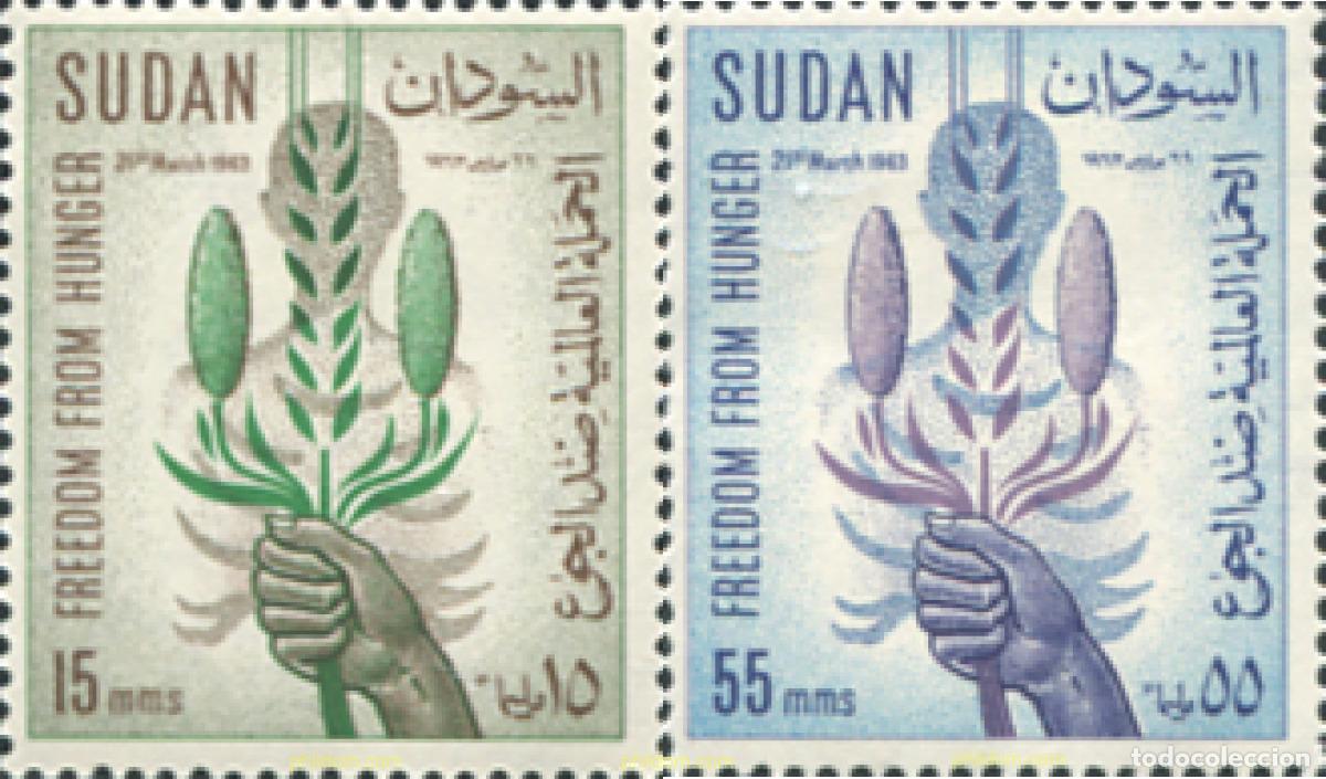 Timbres: 363296 MNH SUDAN 1963 DIA MUNDIAL DE LA SALUD