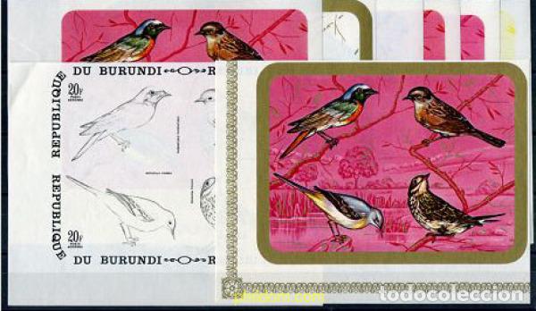 Timbres: 204295 MNH BURUNDI 1970 AVES
