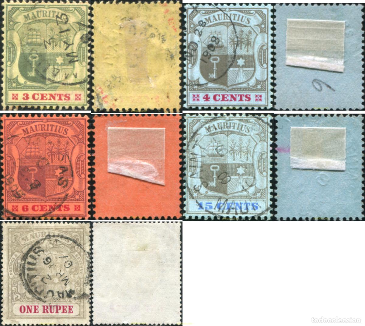 Timbres: 768569 USED MAURICIO 1902 ESCUDOS